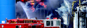 photo of explosion investigation